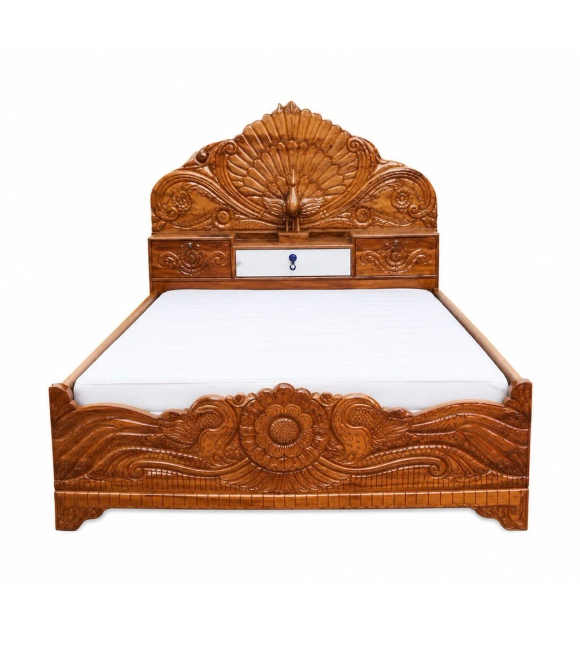 Counter Box bed ( Peacock Design)
